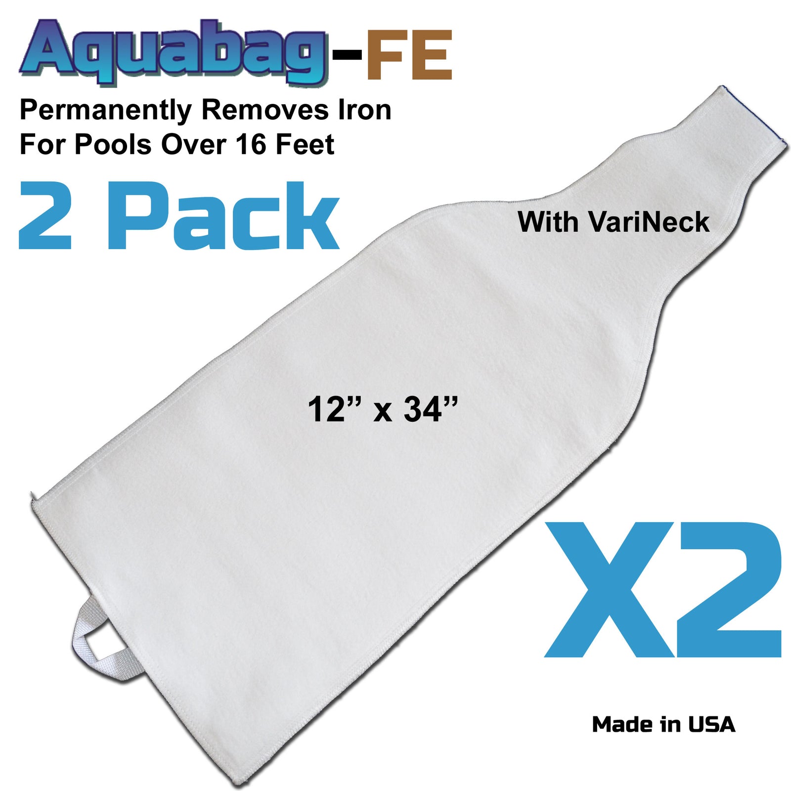Two Pack of Large Aquabag FE